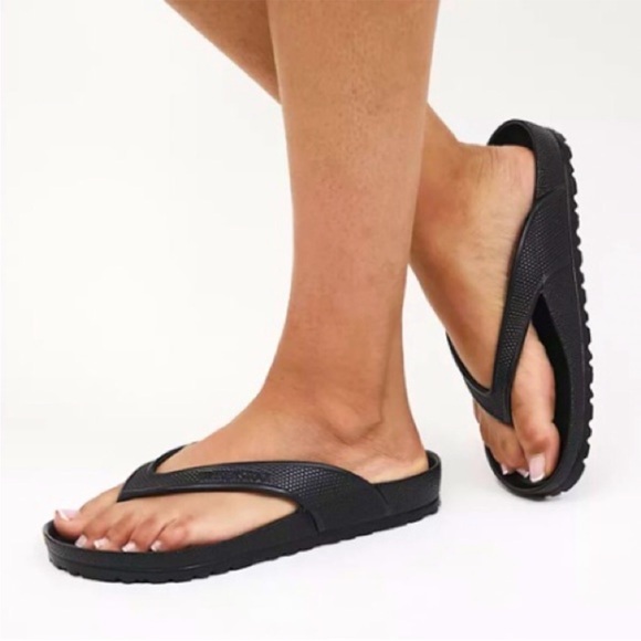 Birkenstock Honolulu EVA sandals waterproof beach black womens 9 men’s 7 - Picture 1 of 7